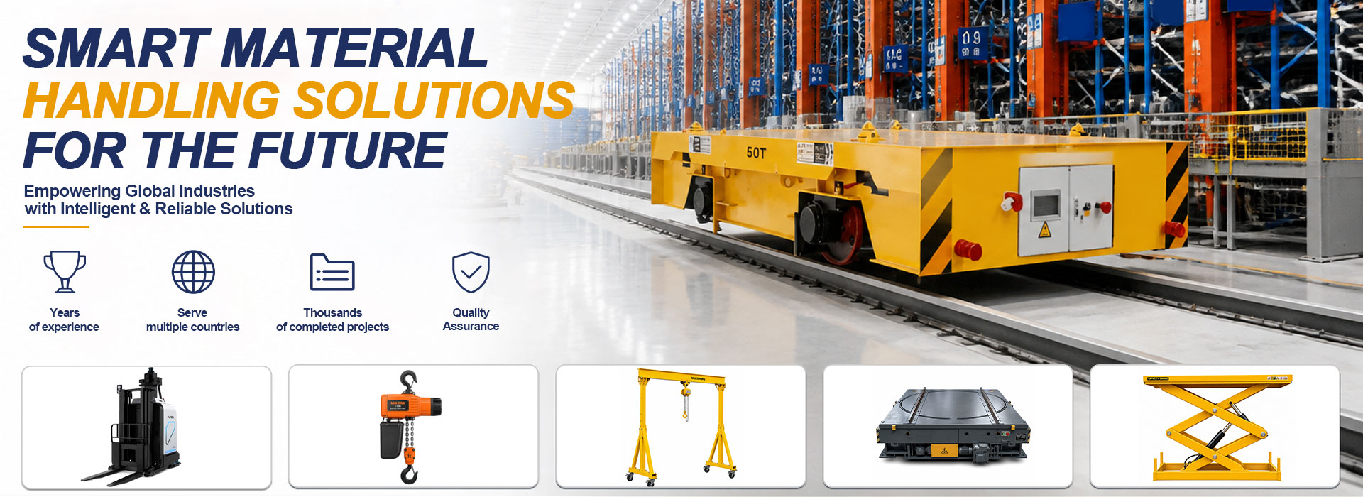 Heavy Duty Transfer Cart & AGV/RGV Systems | Henan Universal Industrial