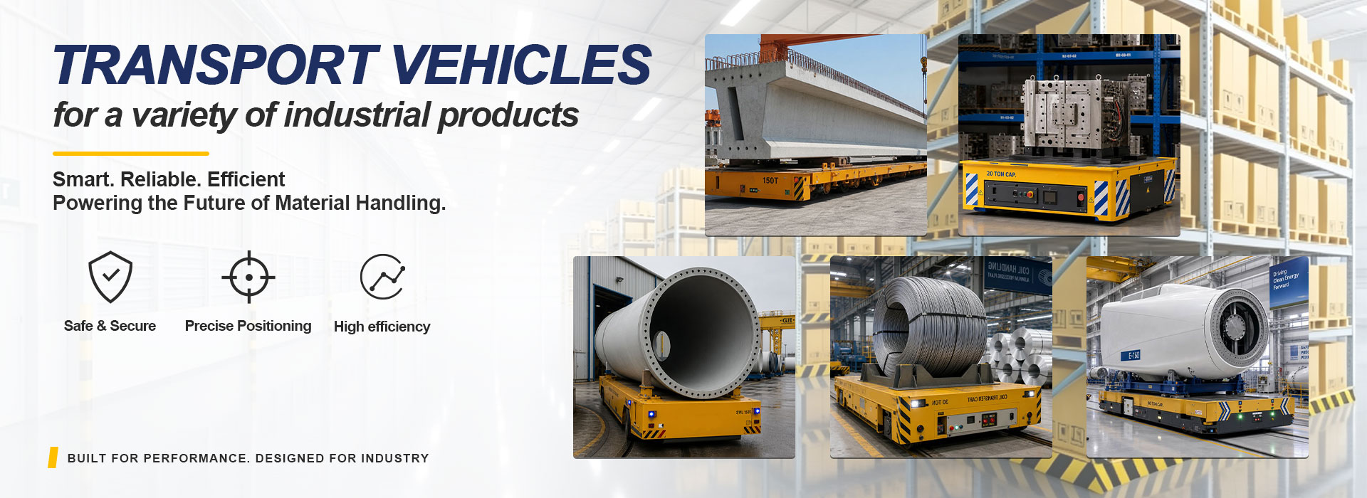 Heavy Duty Transfer Cart & AGV/RGV Systems | Henan Universal Industrial