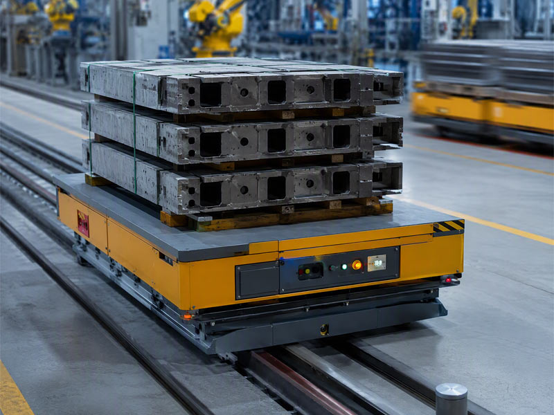 Sliding Contact Line Rail Transfer Cart