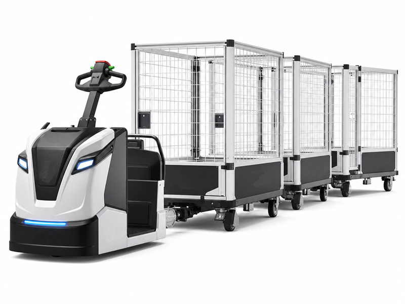 Logistical Tugger Train Trailers